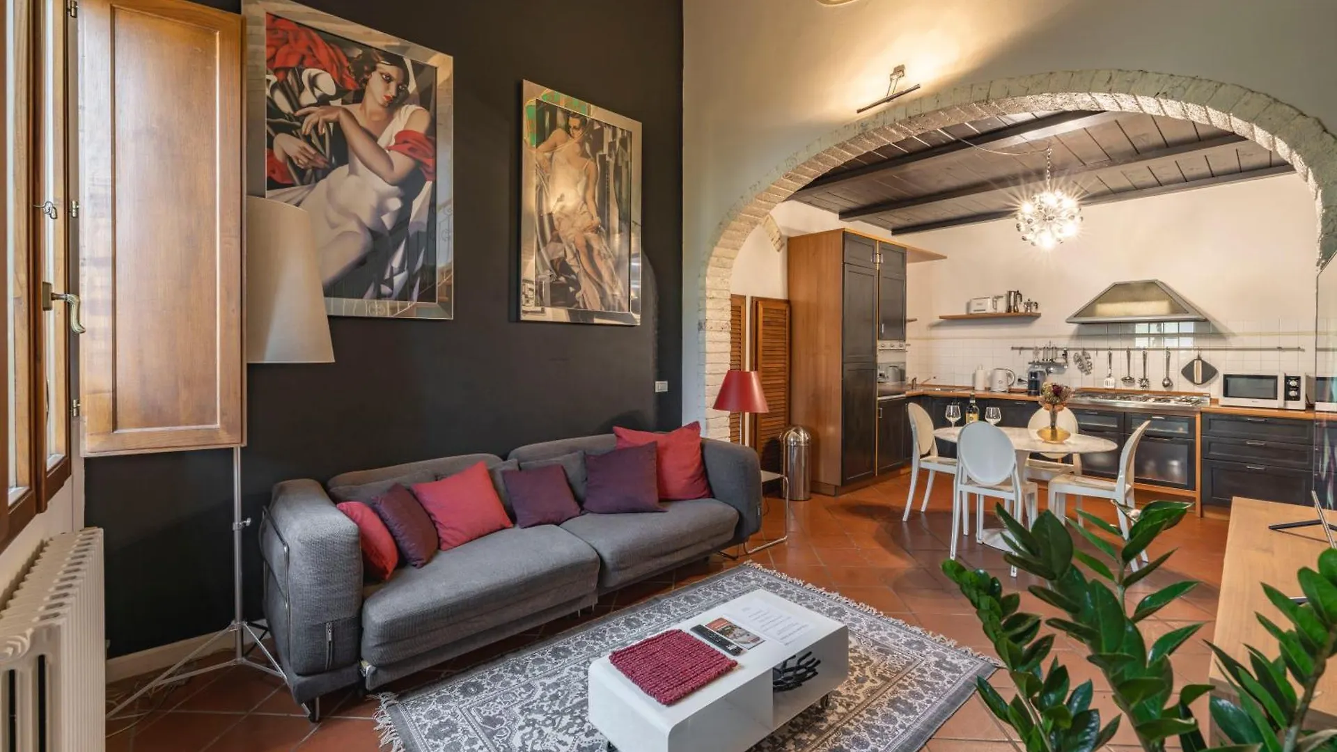 Elegant Penthouse In Santo Spirito Apartment Florence Italy